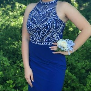 Blue prom dress!